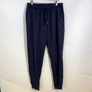 Bearbottom Men's Elastic Drawstring Waist Cotton Tapered Comfy Joggers Size L